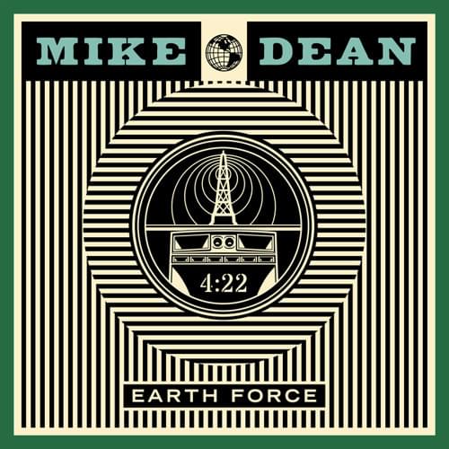 Album cover art for "EARTH FORCE" by MIKE DEAN