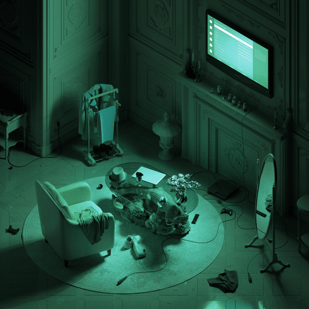Album cover art for "die nacht ruft" by Haiyti