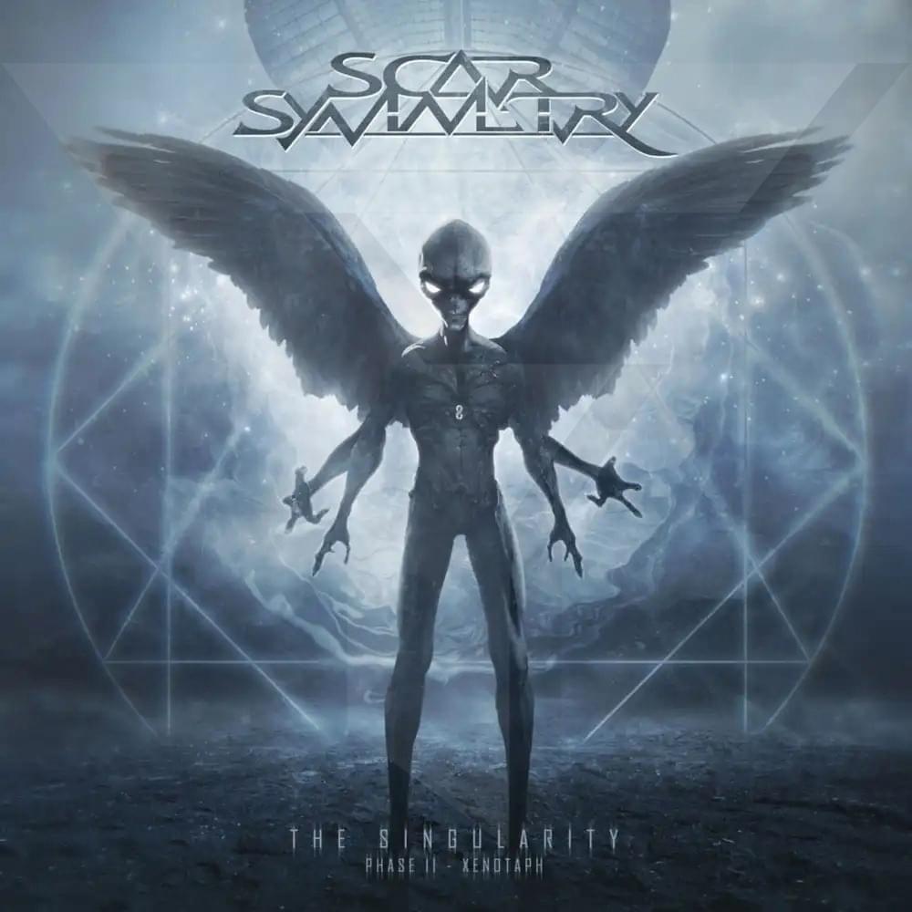 Album cover art for "Scorched Quadrant" by Scar Symmetry