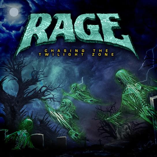 Album cover art for "Chasing the Twilight Zone" by Rage