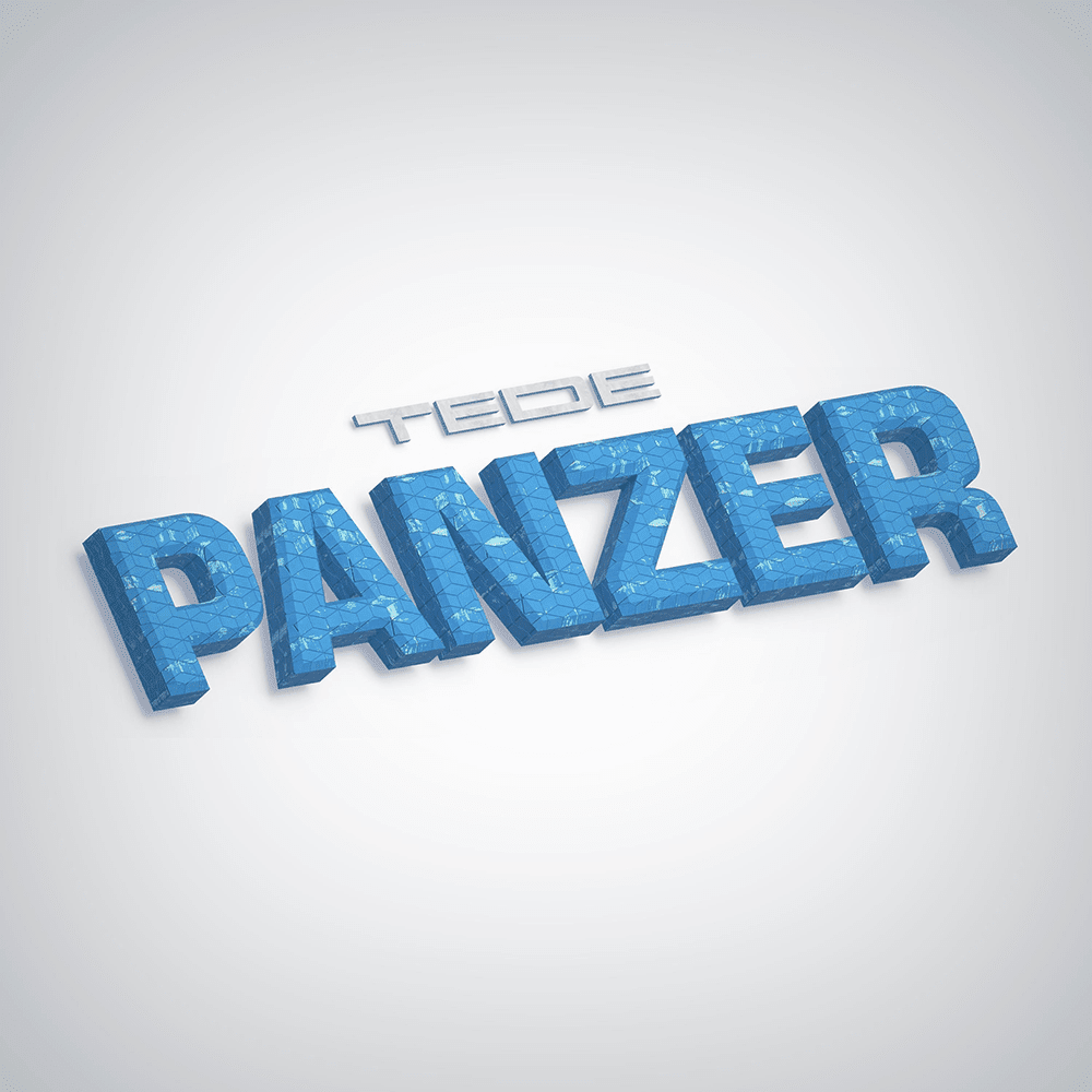 Album cover art for "Panzer" by Tede