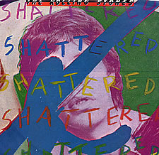 Album cover art for "Shattered" by The Rolling Stones