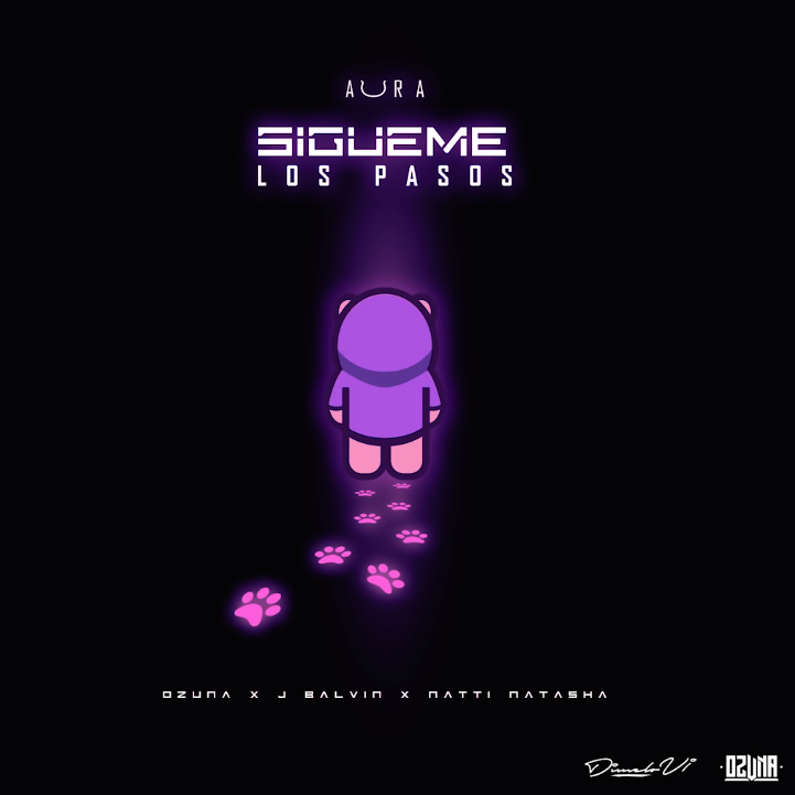 Album cover art for "Sígueme los Pasos" by Ozuna & J Balvin & NATTI NATASHA