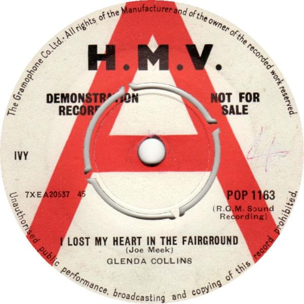 I Lost My Heart at the Fairground by Glenda Collins