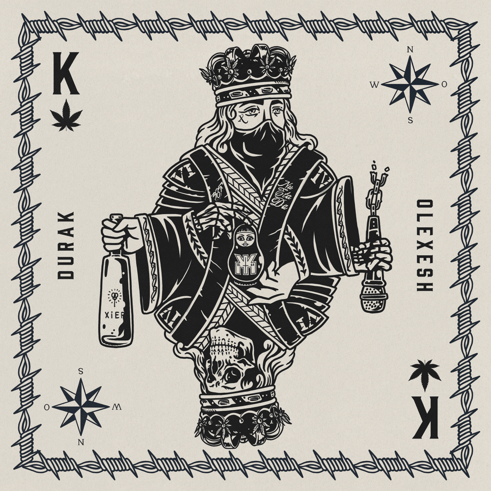 Album cover art for "Durak" by Olexesh