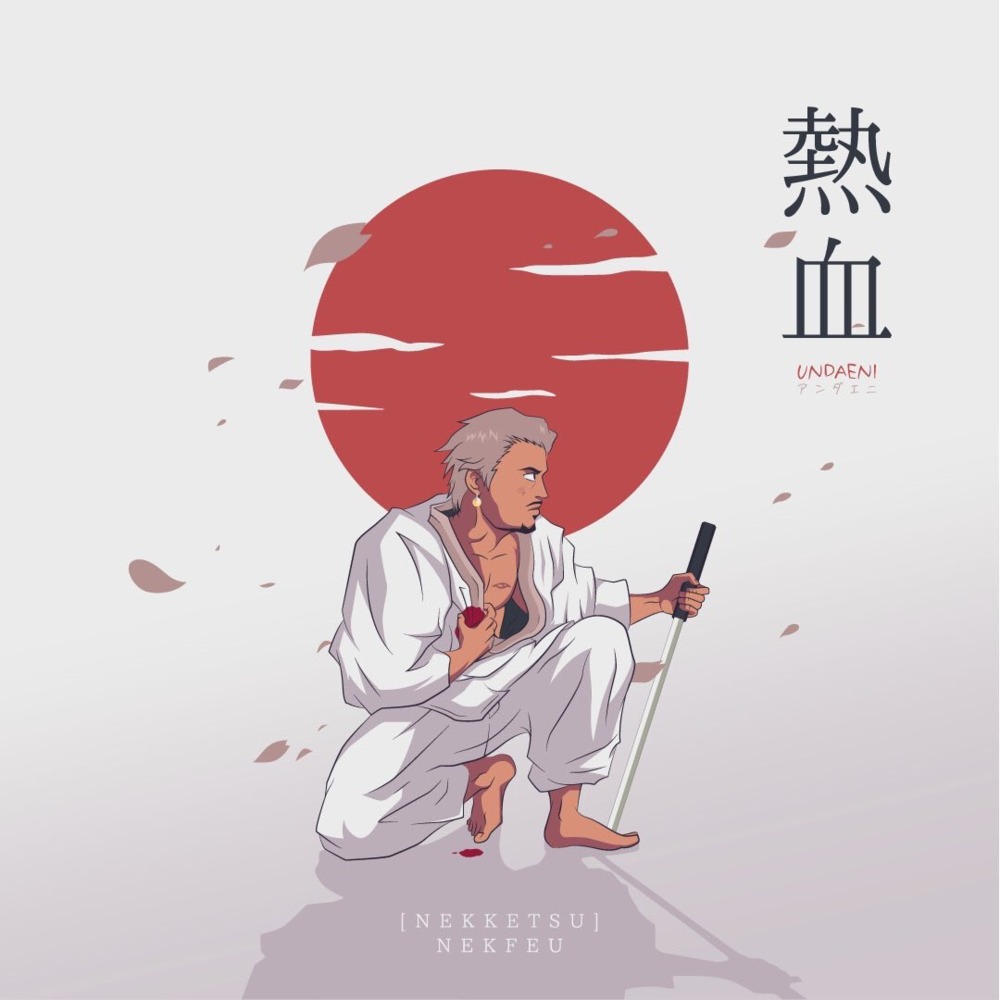 Album cover art for "Nekketsu" by Nekfeu & Crystal Kay