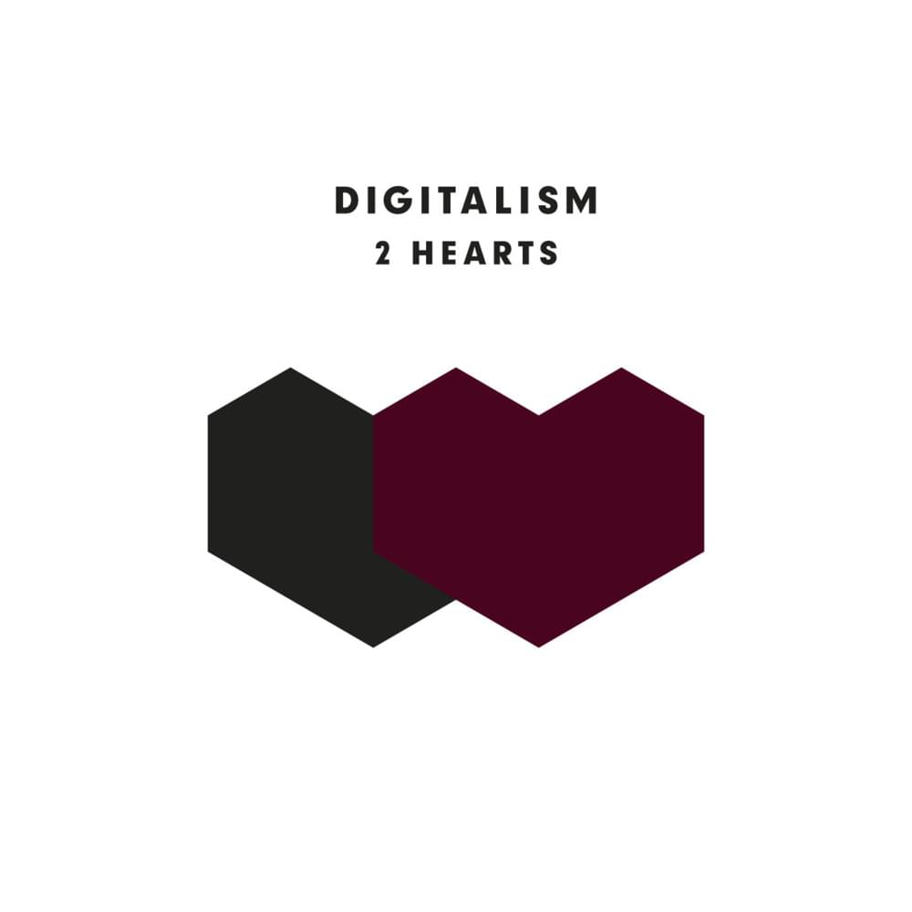 Album cover art for "2 Hearts" by Digitalism