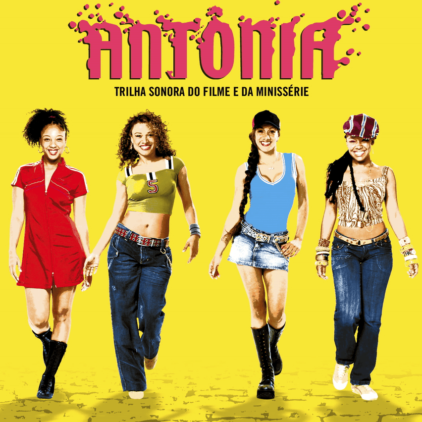 Album cover art for "Antônia" by Negra Li