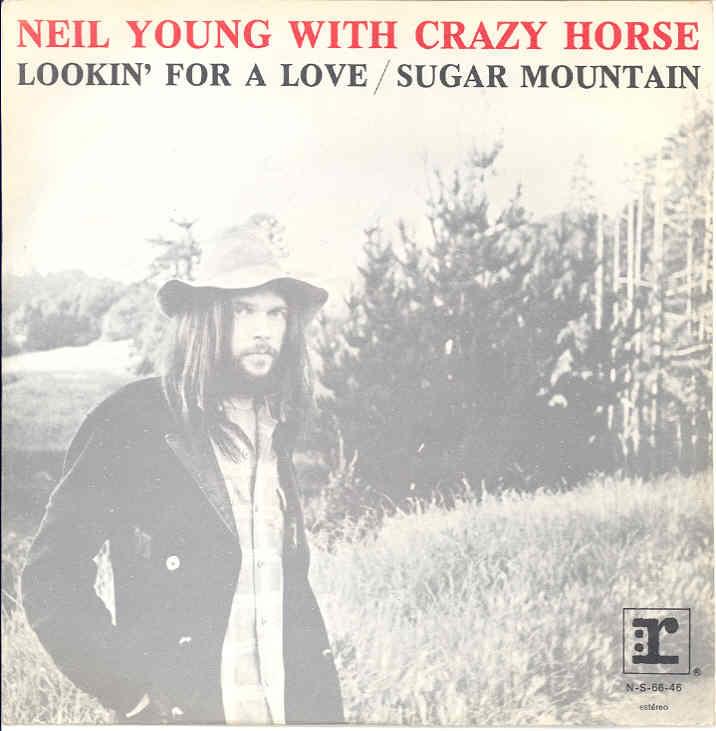 Album cover art for "Lookin’ for a Love" by Neil Young
