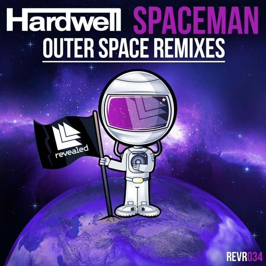 Album cover art for "Spaceman (Headhunterz Remix)" by Hardwell