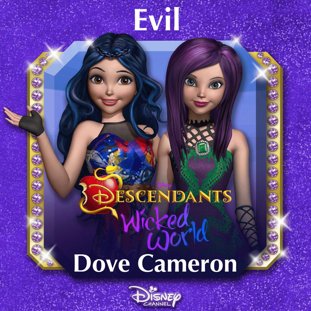 Album cover art for "Evil" by Dove Cameron
