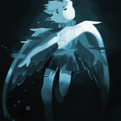 Album cover art for "White" by Toby Fox