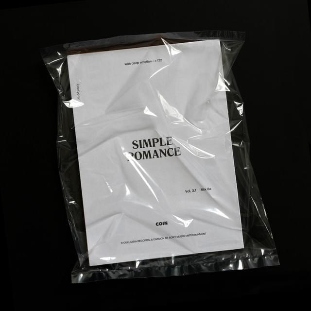Album cover art for "Simple Romance" by COIN