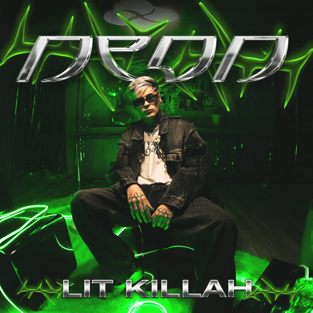 Album cover art for "Neón" by LIT killah