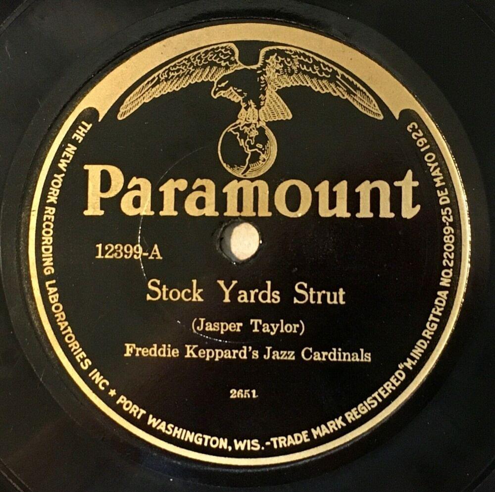 Stock Yards Strut by Freddie Keppard’s Jazz Cardinals