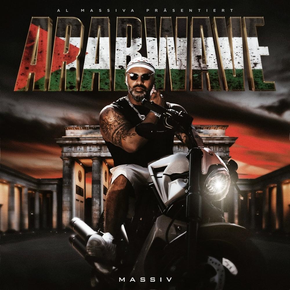 Album cover art for "ARAB WAVE" by Massiv