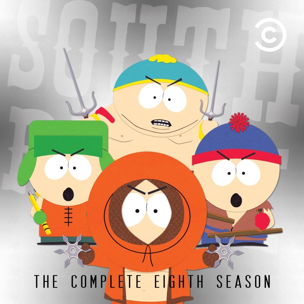 Album cover art for "Douche and Turd" by South Park & Diddy & Jim Lehrer & Peta