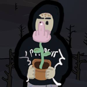 Album cover art for "Rosa Blume" by Prezident