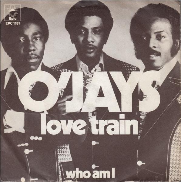 Album cover art for "Love Train" by The O’Jays