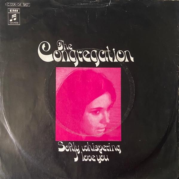 Album cover art for "Softly Whispering I Love You" by Atomic Rooster