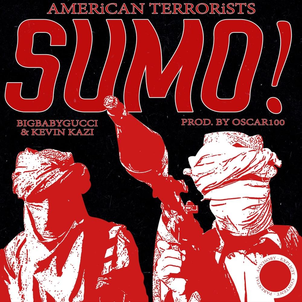 Album cover art for "SUMO!" by BIGBABYGUCCI & Kevin Kazi