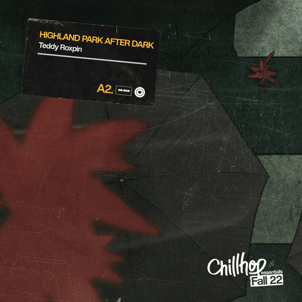 Album cover art for "Highland Park After Dark" by Teddy Roxpin