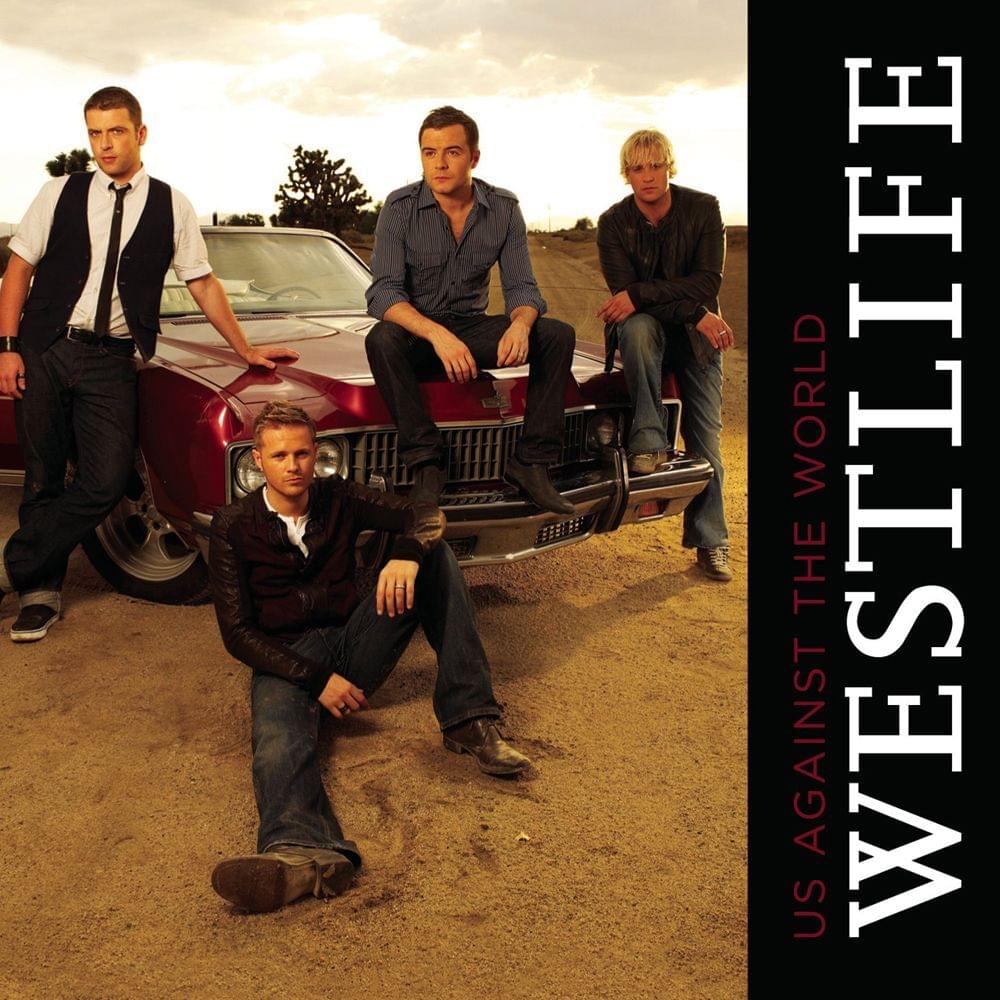 Album cover art for "Us Against the World" by Westlife