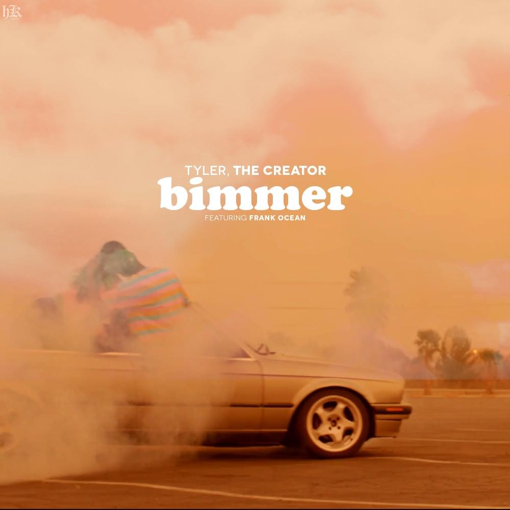Album cover art for "PartyIsntOver/Campfire/Bimmer" by Tyler, The Creator & Frank Ocean & Lætitia Sadier