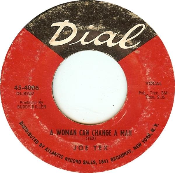 Album cover art for "A Woman Can Change A Man" by Joe Tex