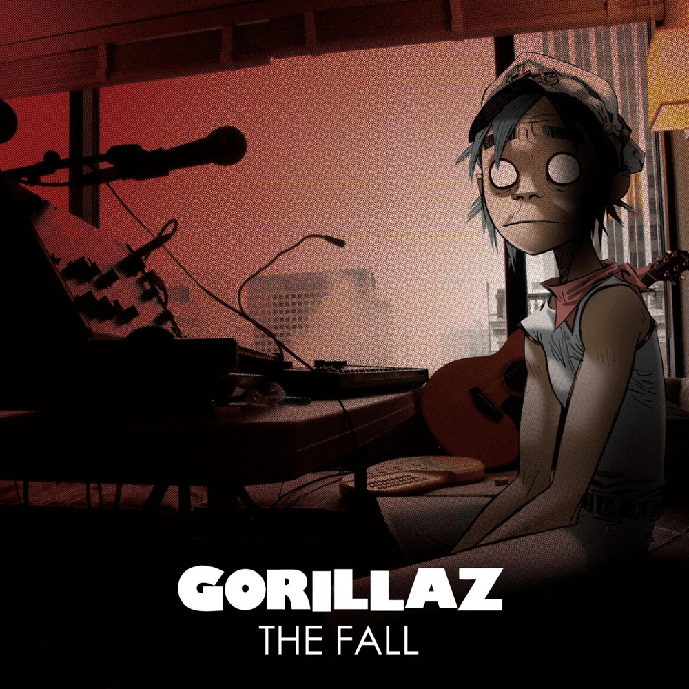 Album cover art for "TRAGEDY (Slowed + Reverb)" by Gorillaz