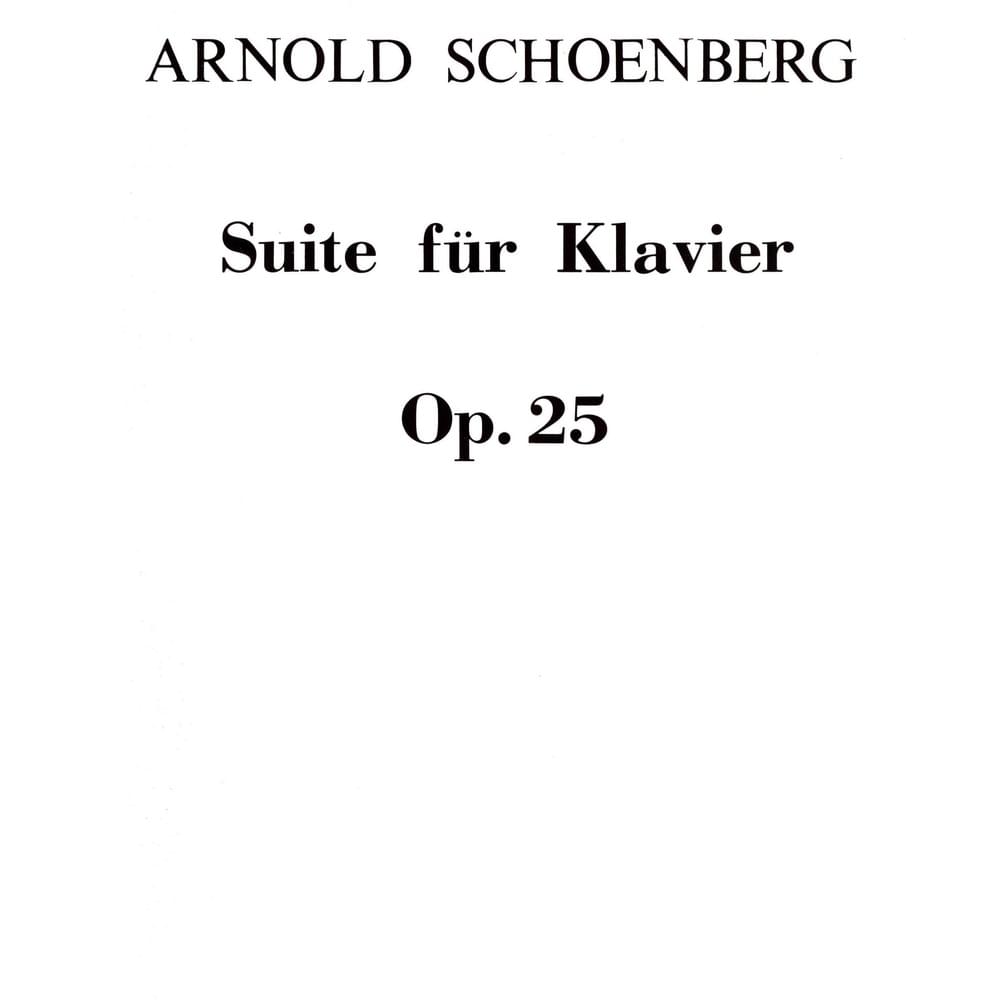 Gavotte by Arnold Schoenberg