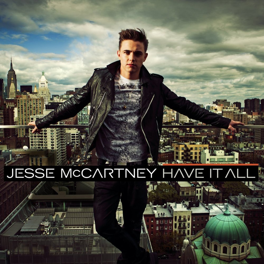 Album cover art for "The Writer" by Jesse McCartney