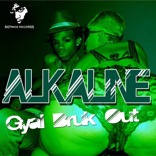 Album cover art for "Gyal Bruk Out" by Alkaline