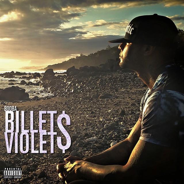Album cover art for "Billets violets" by Booba