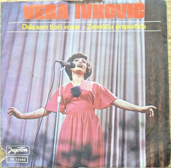 Album cover art for "Dala sam ti oči vrane" by Vera Ivković