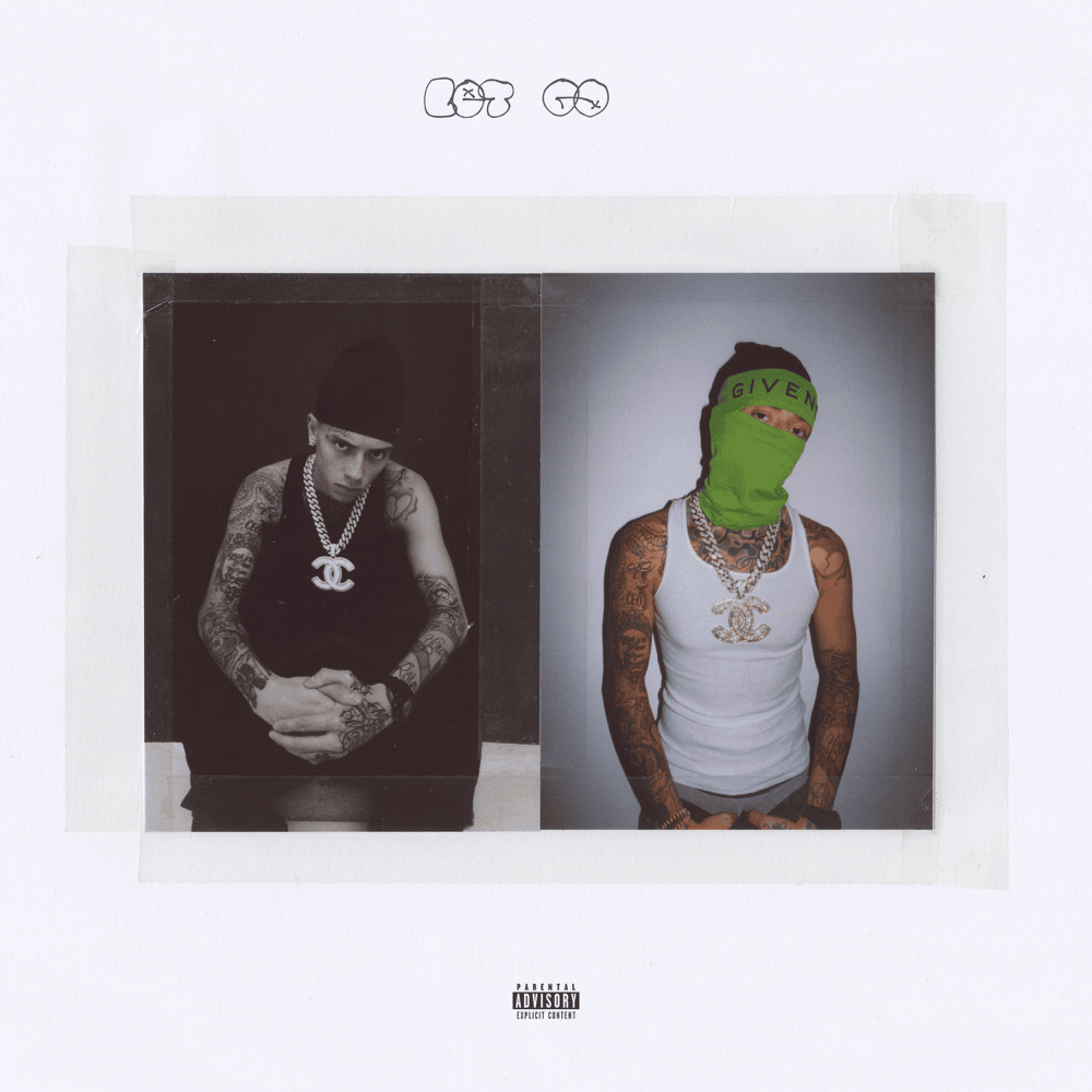 Album cover art for "LET GO" by Central Cee
