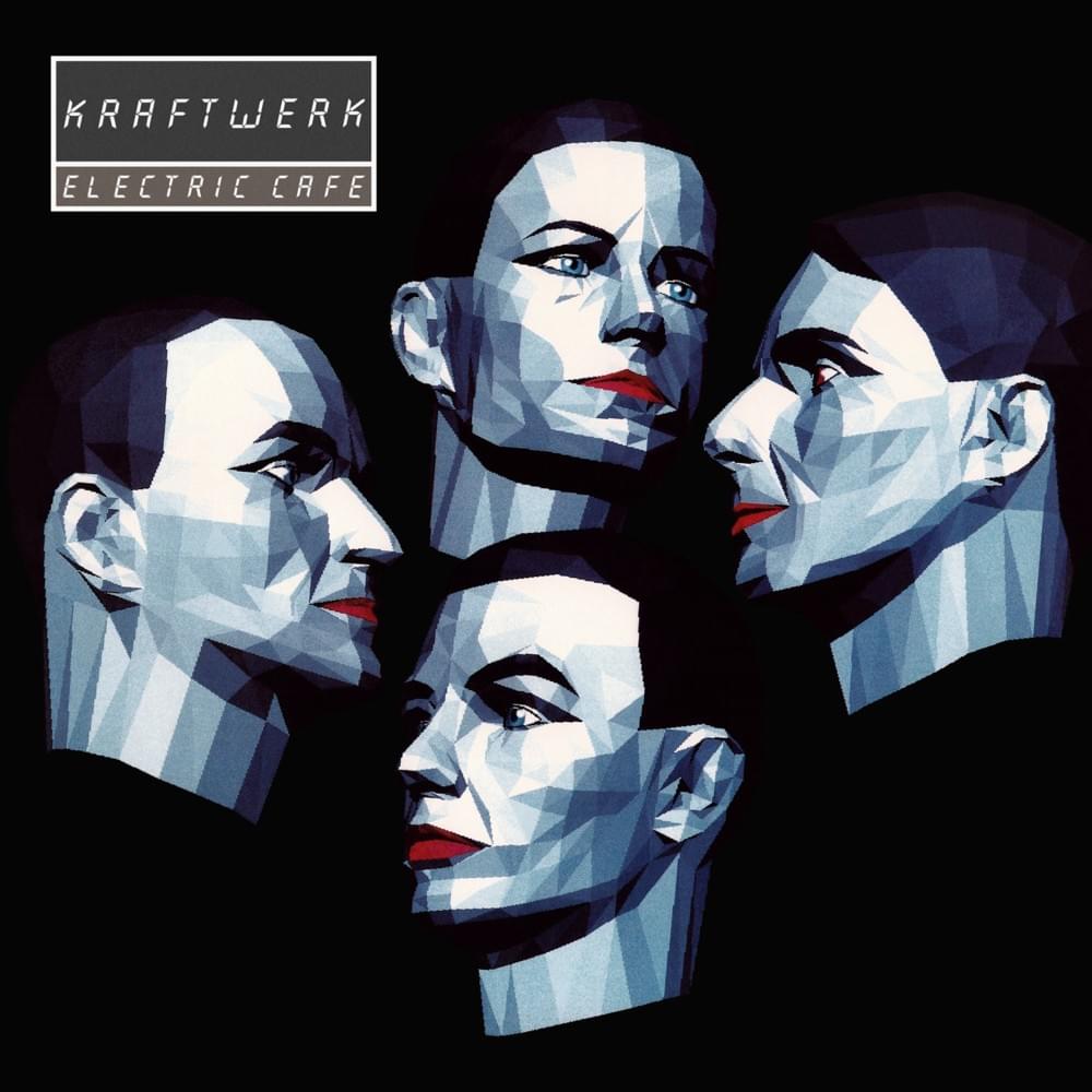 Album cover art for "Electric Café" by Kraftwerk