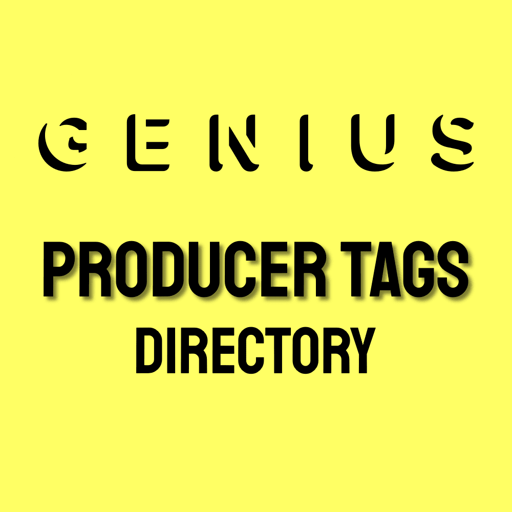 Producer Tags Directory (E) by Producer Genius