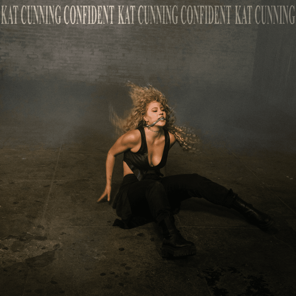Album cover art for "Confident" by Kat Cunning