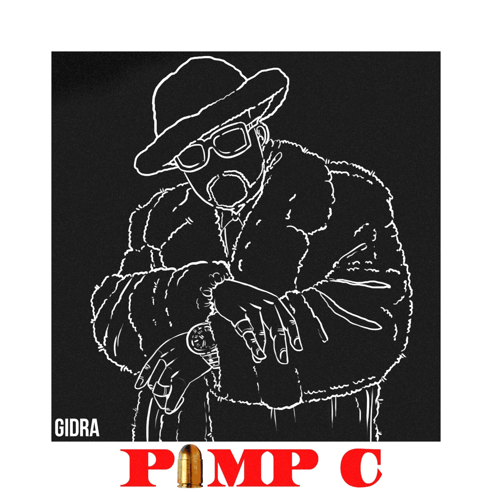 Album cover art for "PIMP C" by GIDRA (RUS)