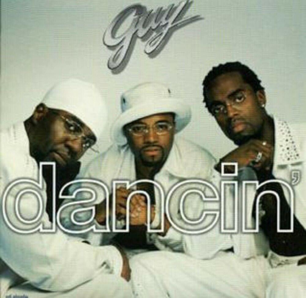 Album cover art for "Dancin’" by Guy