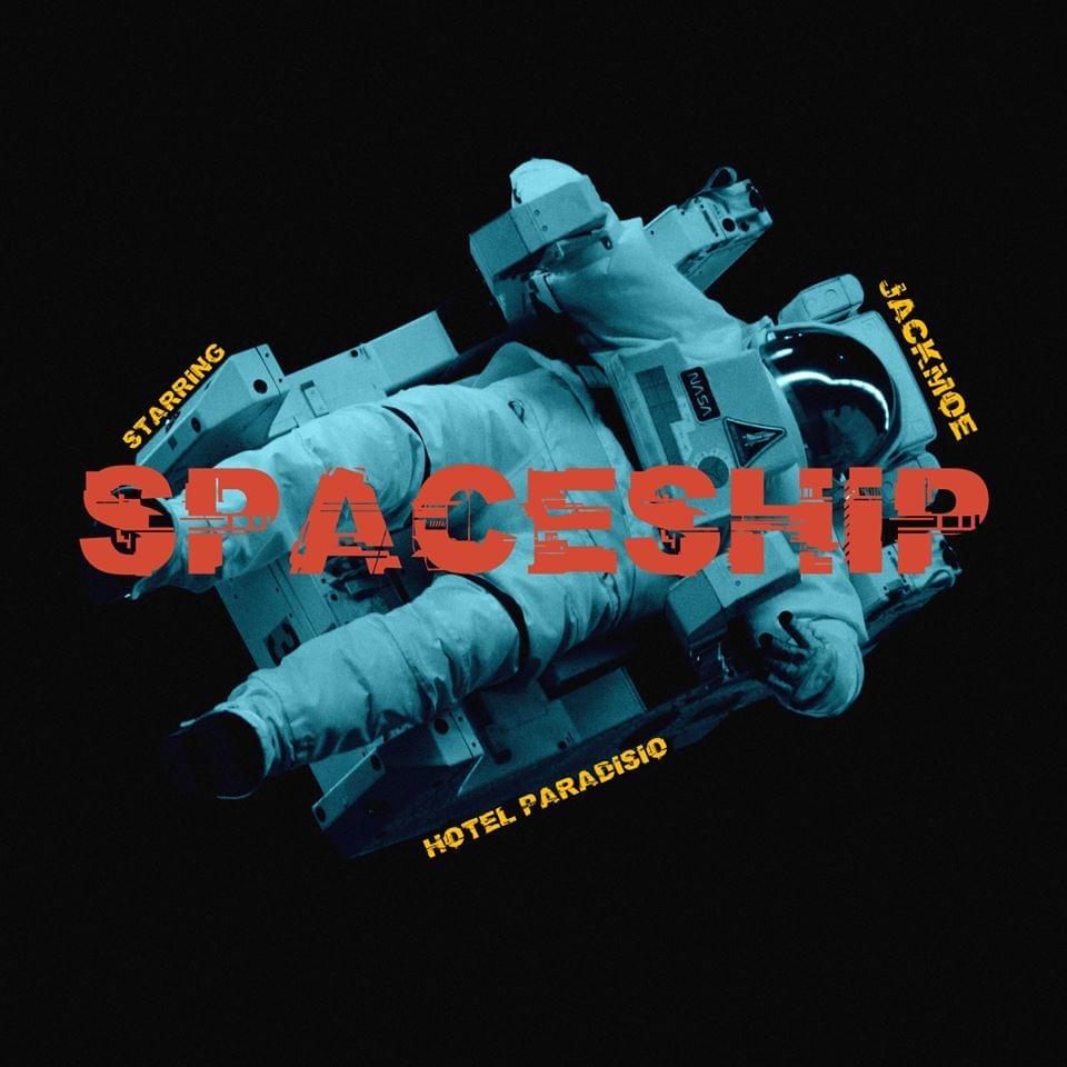 Album cover art for "Spaceship" by Hotel Paradisio