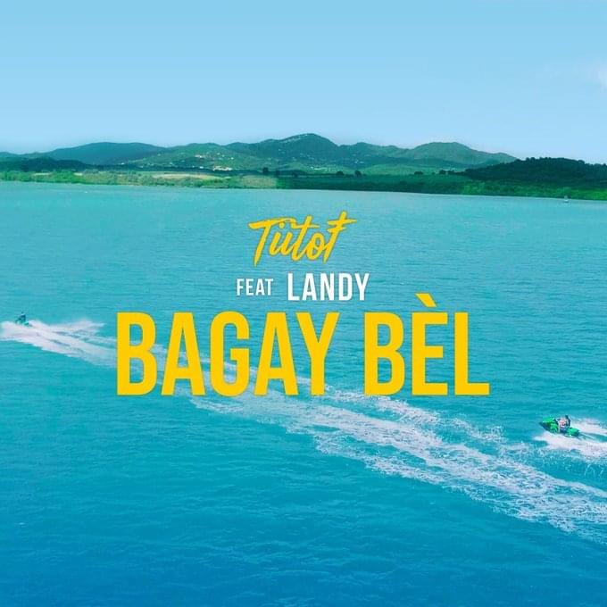 Album cover art for "Bagay Bèl" by Tiitof & Landy