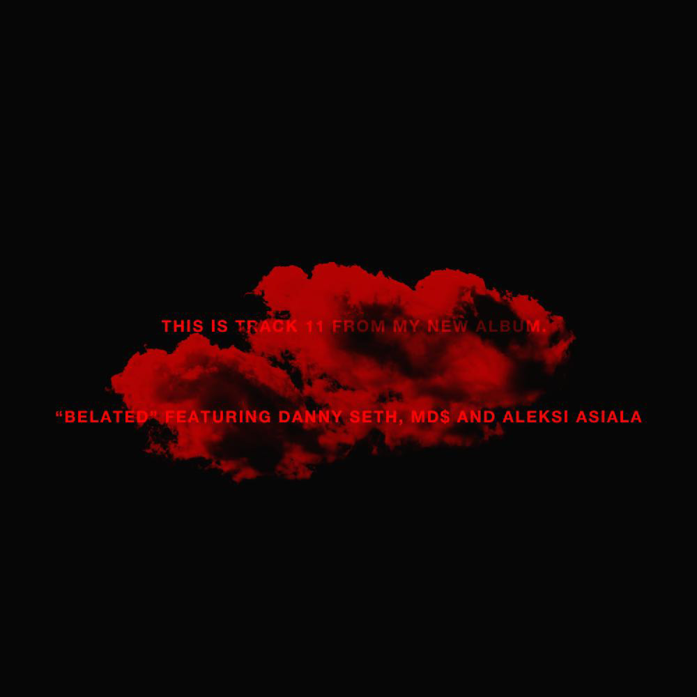 Album cover art for "Belated" by MISOGI & Aleksi Asiala & MD$ & Danny Seth