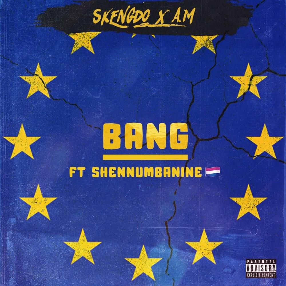 Album cover art for "Bang" by Skengdo & Shennumbanine