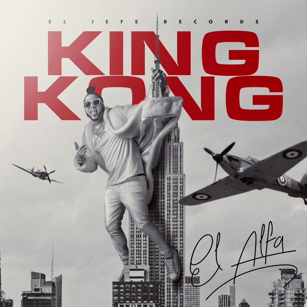 Album cover art for "King Kong" by El Alfa