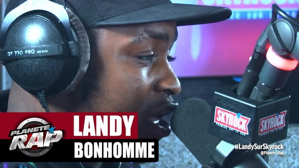 Album cover art for "Bonhomme" by Landy