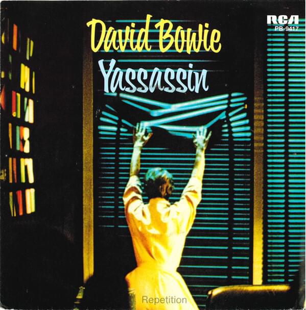 Album cover art for "Yassassin" by David Bowie