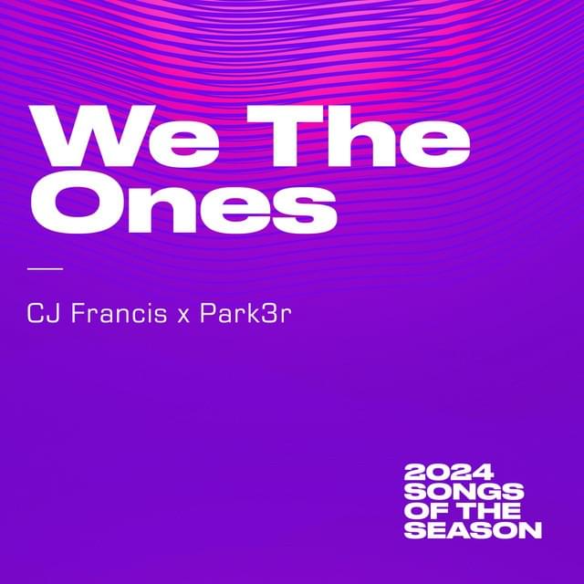 Album cover art for "We The Ones" by Miles Barker