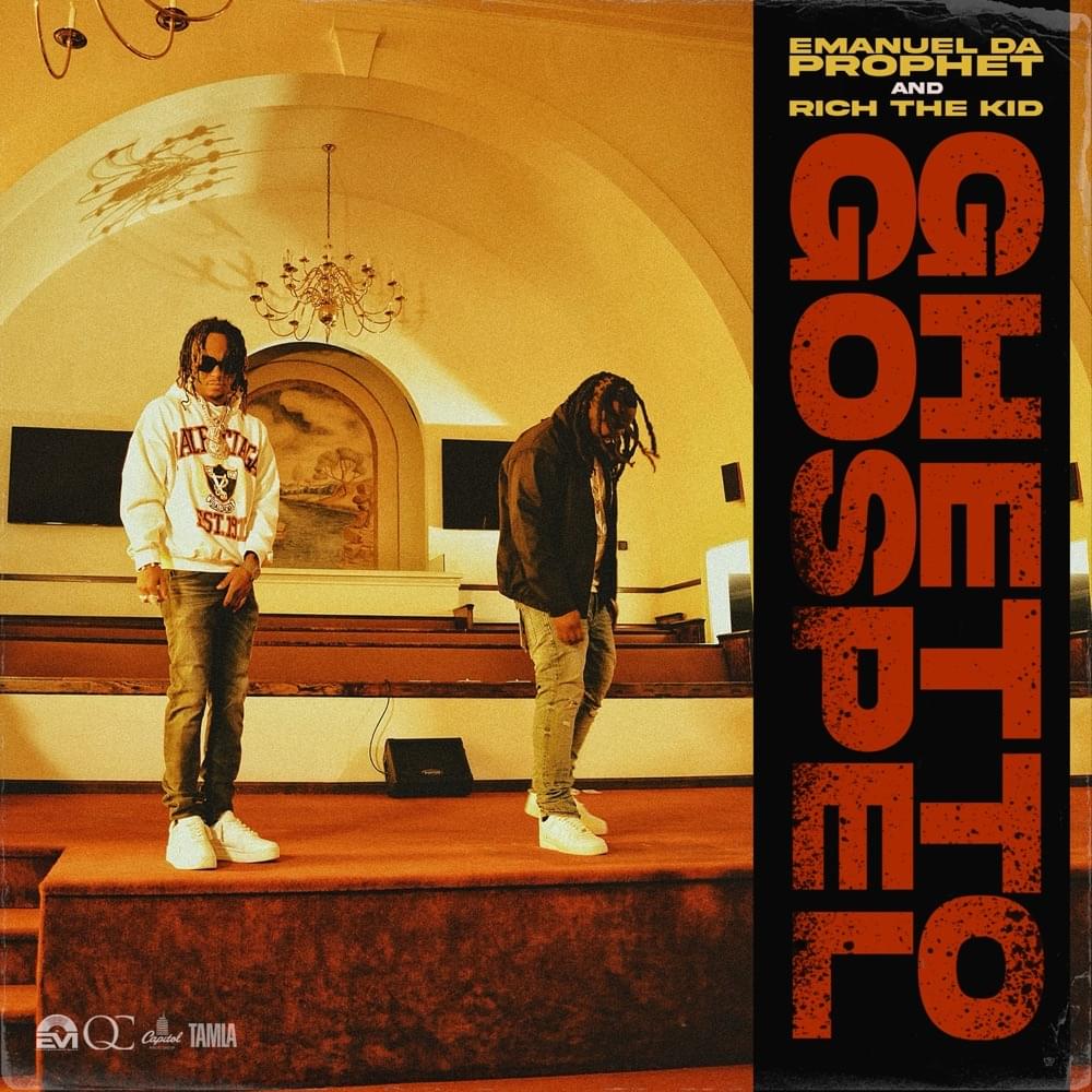 Album cover art for "GHETTO GOSPEL" by EmanuelDaProphet